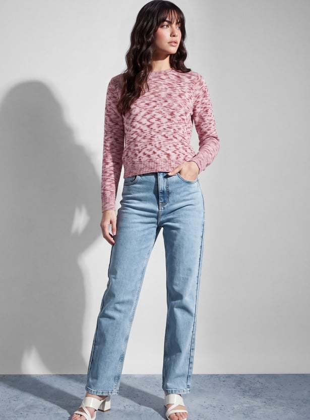 FAME FOREVER Knitted Sweater