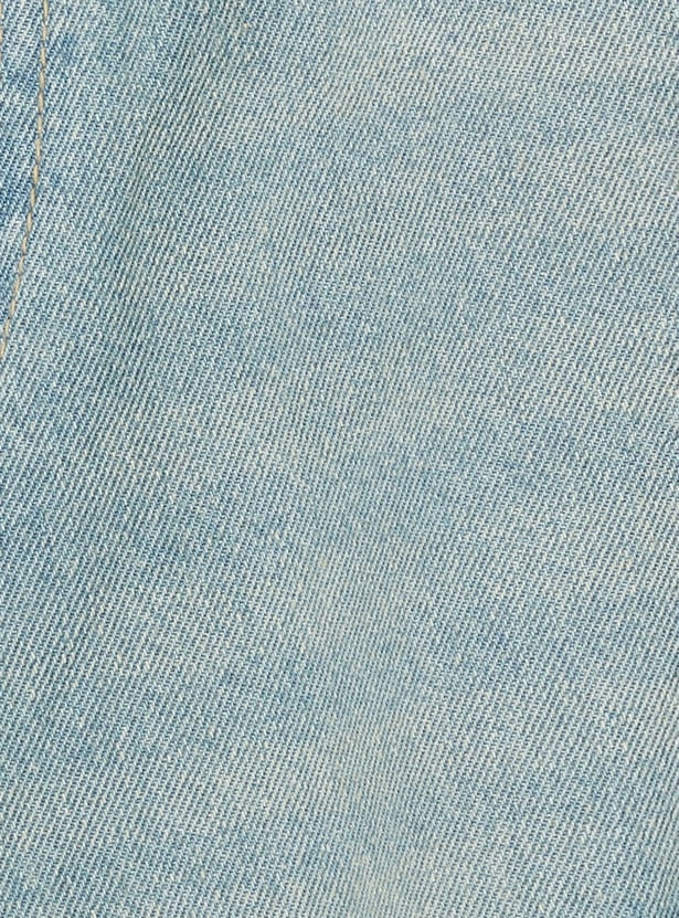 ALLEN SOLLY Boys Light Wash Comfort Fit Jeans
