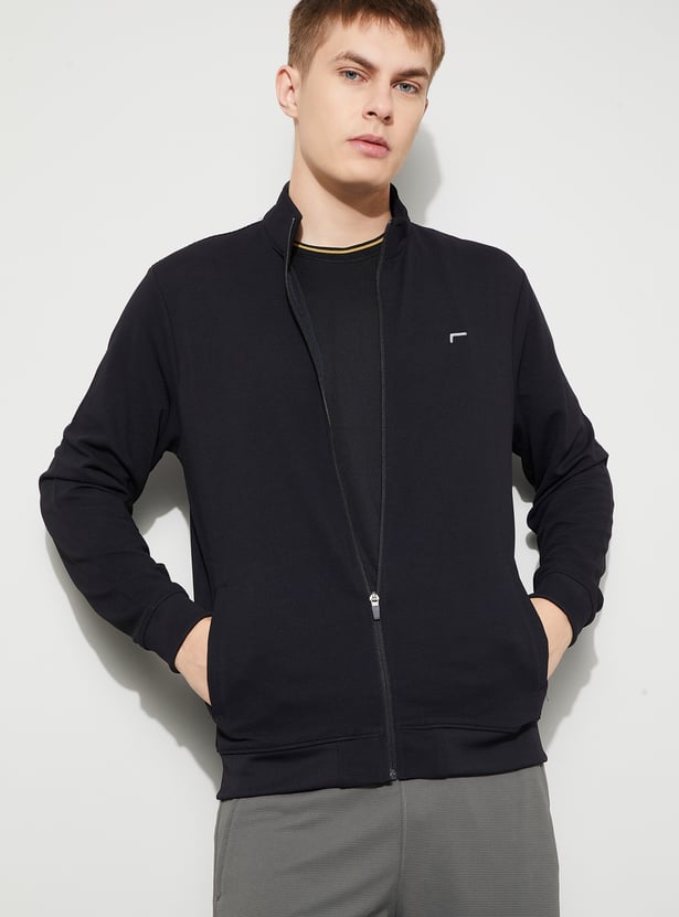FAME FOREVER ACTIVE Striped Sweatshirt