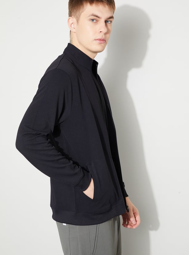 FAME FOREVER ACTIVE Striped Sweatshirt