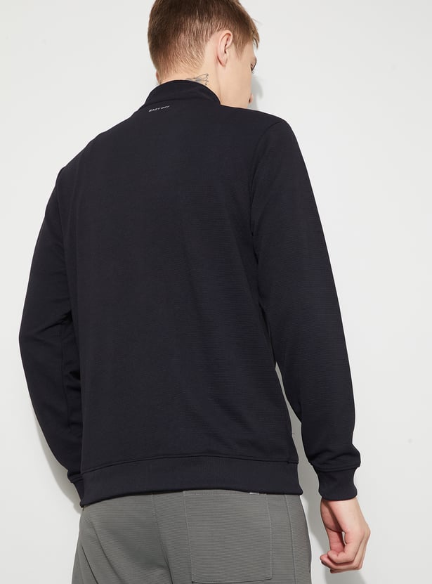 FAME FOREVER ACTIVE Striped Sweatshirt