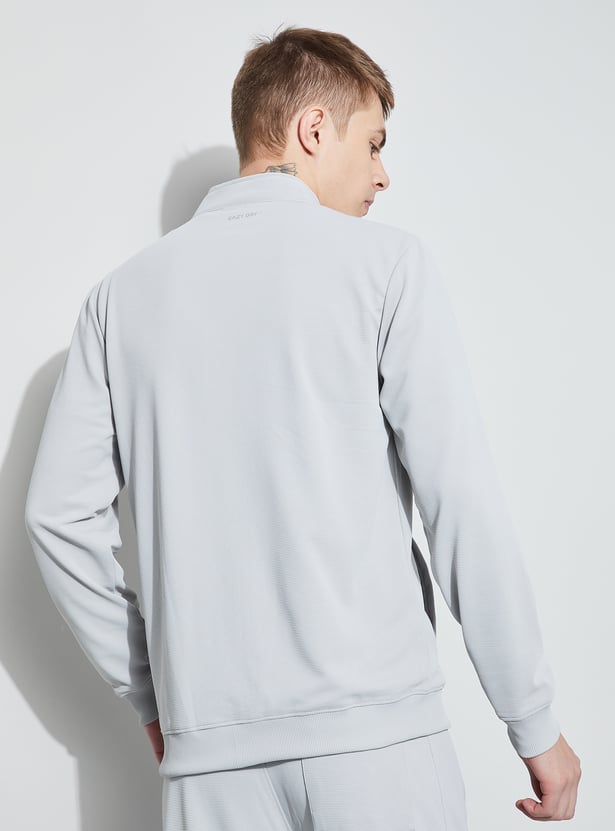 FAME FOREVER ACTIVE Striped Sweatshirt