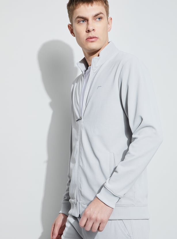 FAME FOREVER ACTIVE Striped Sweatshirt