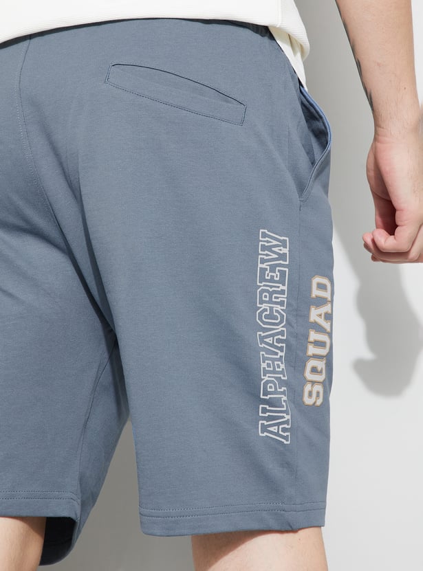 FAME FOREVER Printed Regular Fit Shorts