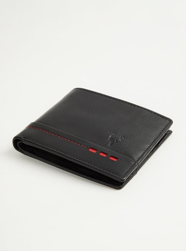 ALLEN SOLLY Textured Bi-Fold Wallet