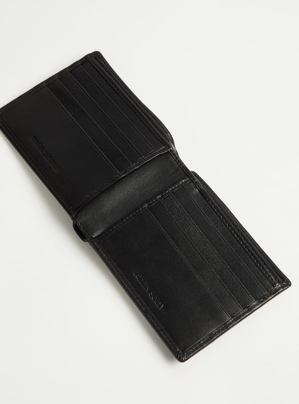 ALLEN SOLLY Textured Bi-Fold Wallet
