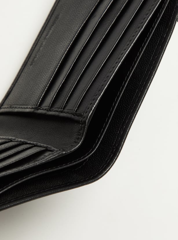 ALLEN SOLLY Textured Bi-Fold Wallet