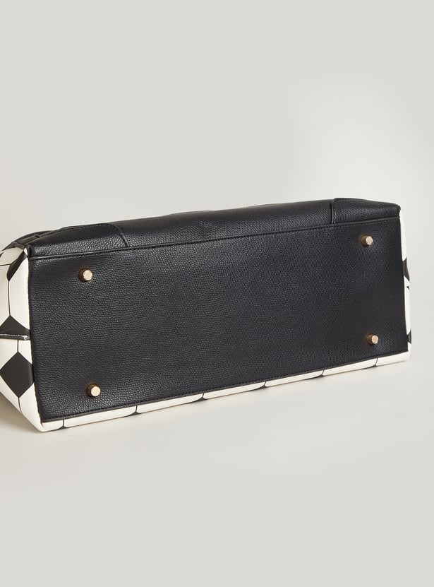 ALLEN SOLLY Printed Laptop Bag