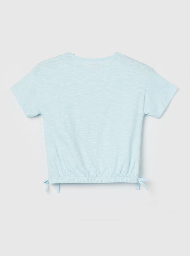 FAME FOREVER Girls Graphic Print T-shirt