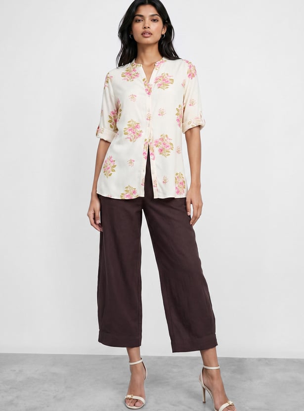 MELANGE Solid Palazzos
