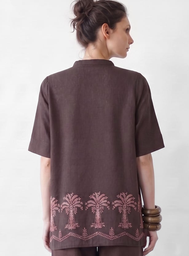 MELANGE Embroidered Tunic