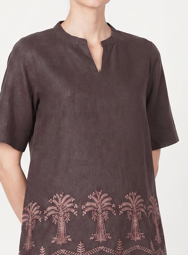 MELANGE Embroidered Tunic
