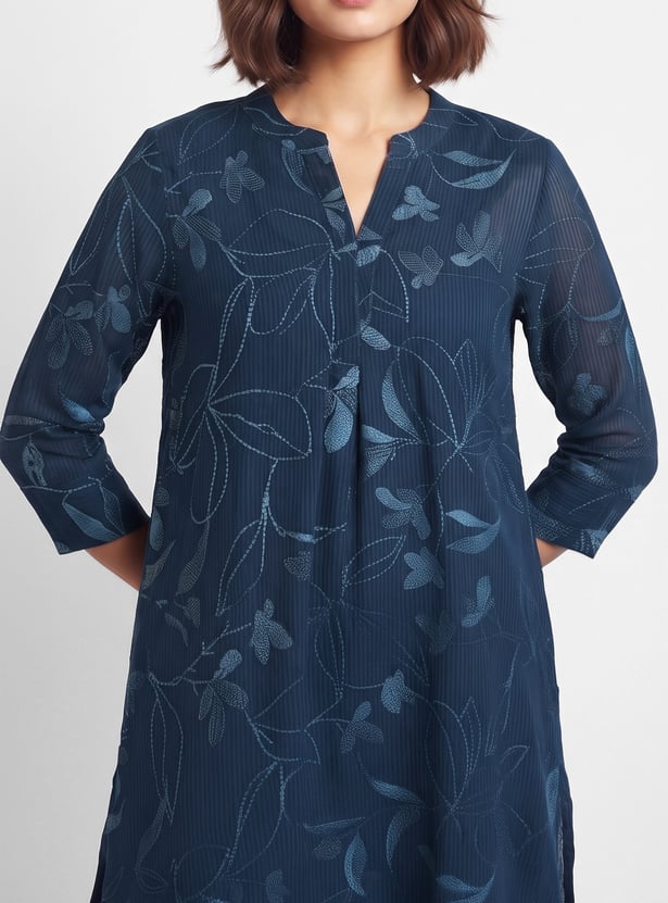 MELANGE Floral Kurta Set