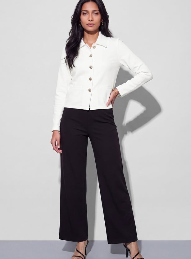 CODE Buttoned Casual Jacket