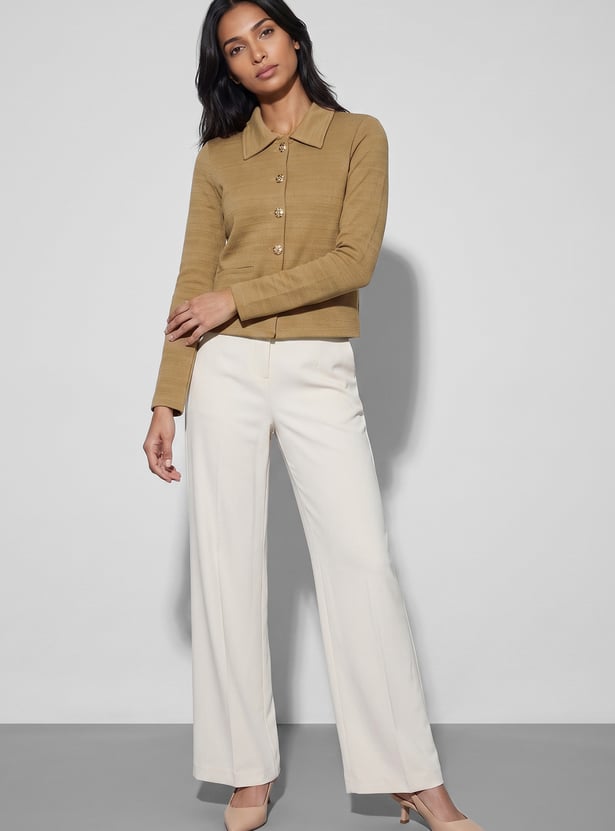CODE Buttoned Casual Jacket
