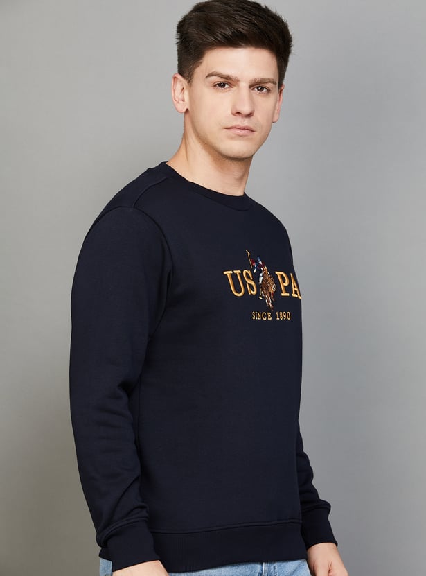 US POLO ASSN Brand Print Sweatshirt