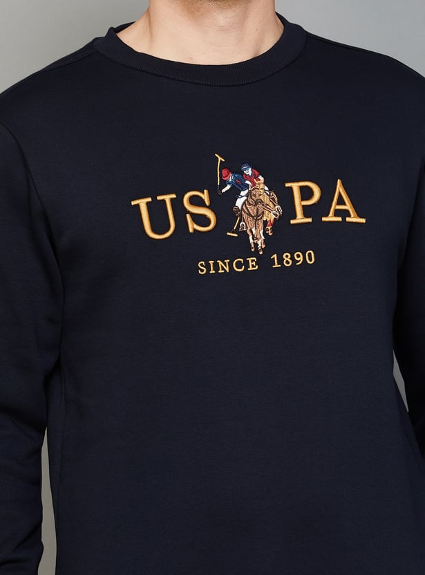 US POLO ASSN Brand Print Sweatshirt