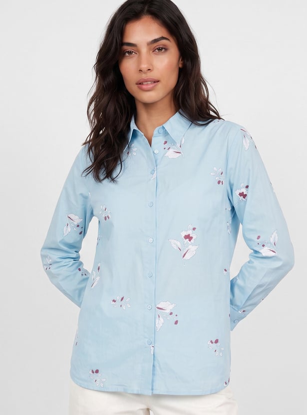 COLOUR ME Floral Print Shirt
