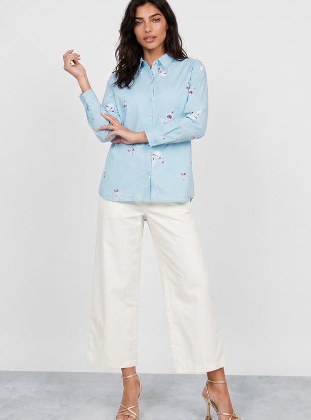 COLOUR ME Floral Print Shirt