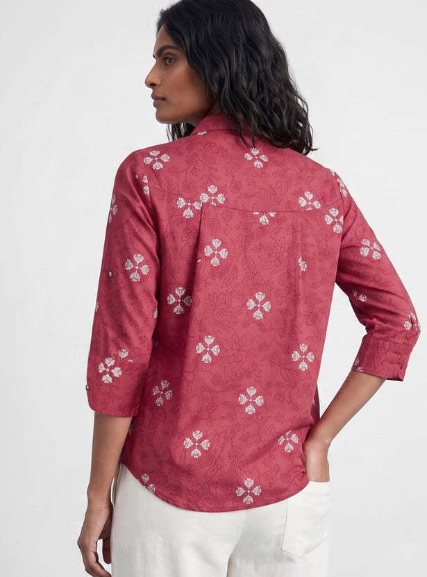 COLOUR ME Floral Print Shirt