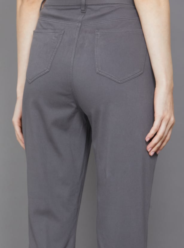 GO COLORS Solid Leggings