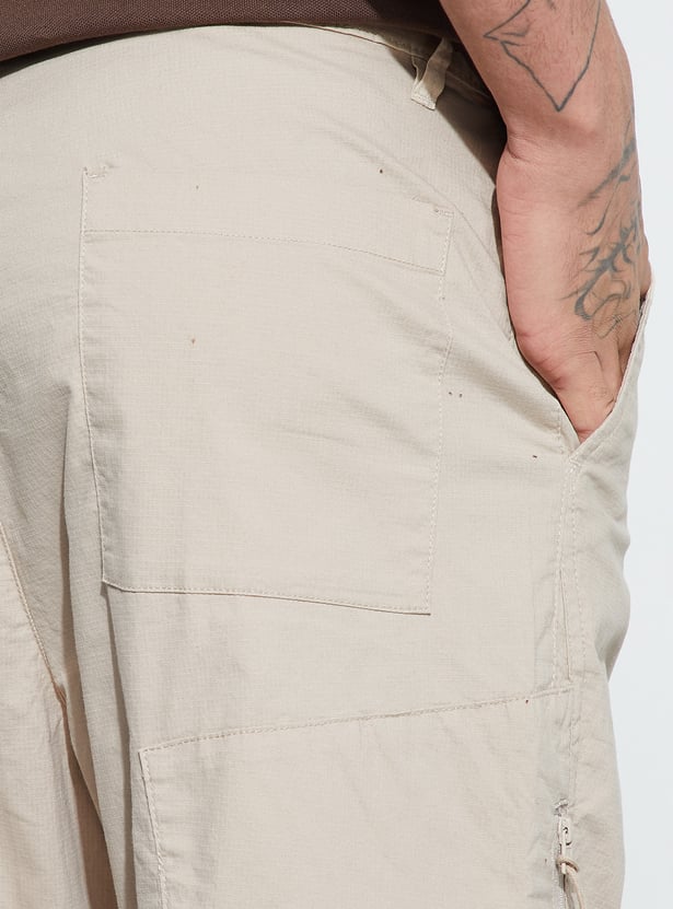 BOSSINI Solid Loose Fit Trousers