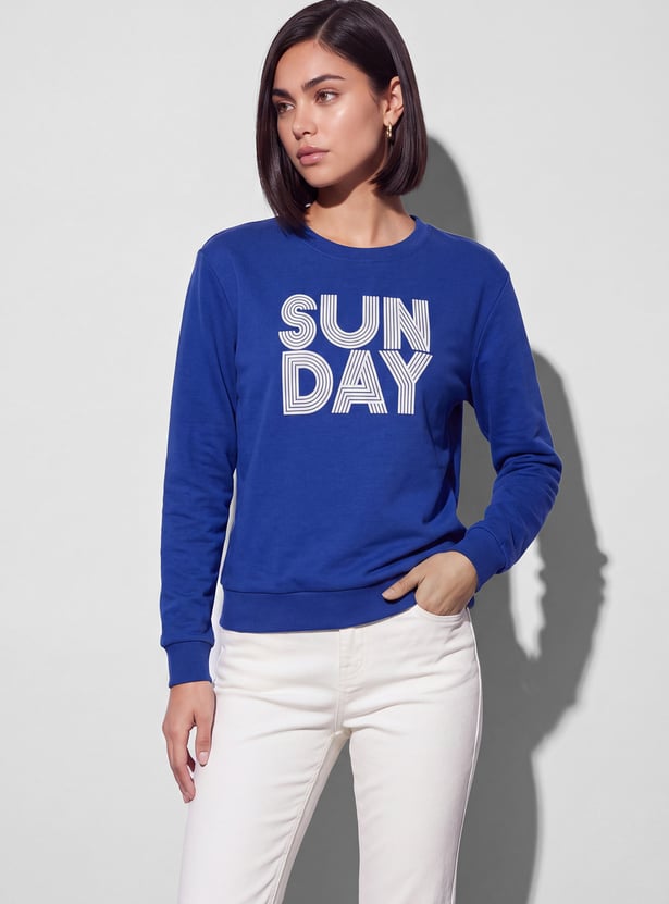 FAME FOREVER Typographic Print T-shirt