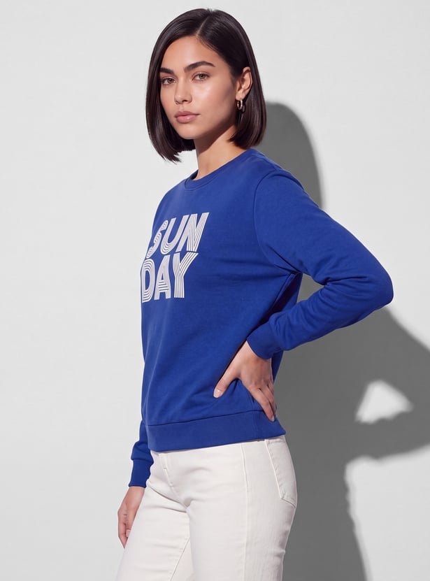 FAME FOREVER Typographic Print T-shirt