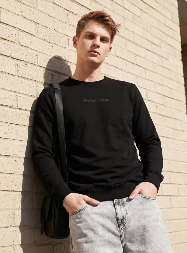 DENIMIZE Graphic Print Sweatshirt
