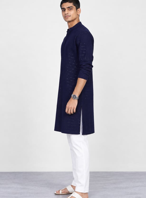 MELANGE Embellished Straight Kurta
