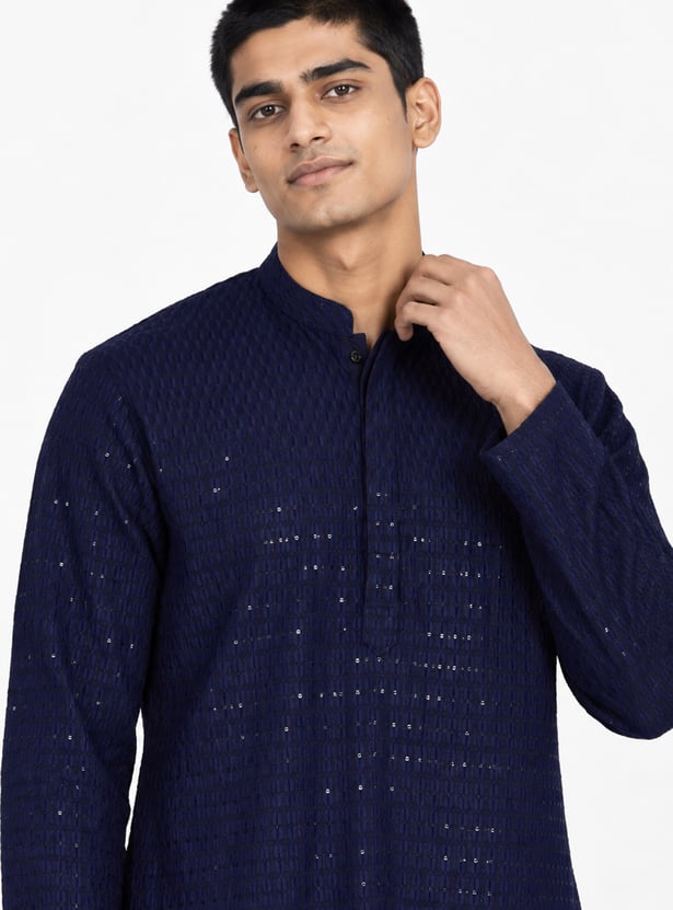 MELANGE Embellished Straight Kurta