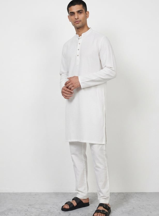 MELANGE Textured Kurta