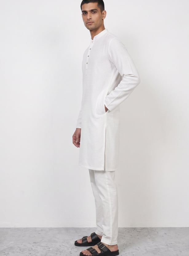 MELANGE Textured Kurta