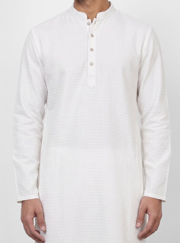 MELANGE Textured Kurta