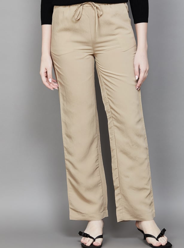 KRAUS Plain Mid-Rise Joggers