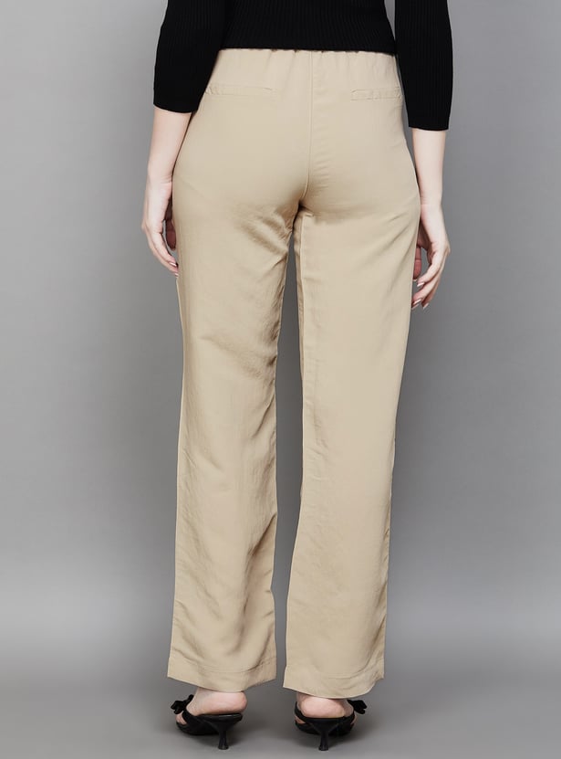 KRAUS Plain Mid-Rise Joggers