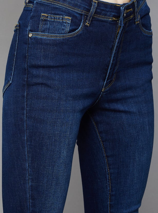KRAUS High-Rise Skinny Fit Jeans