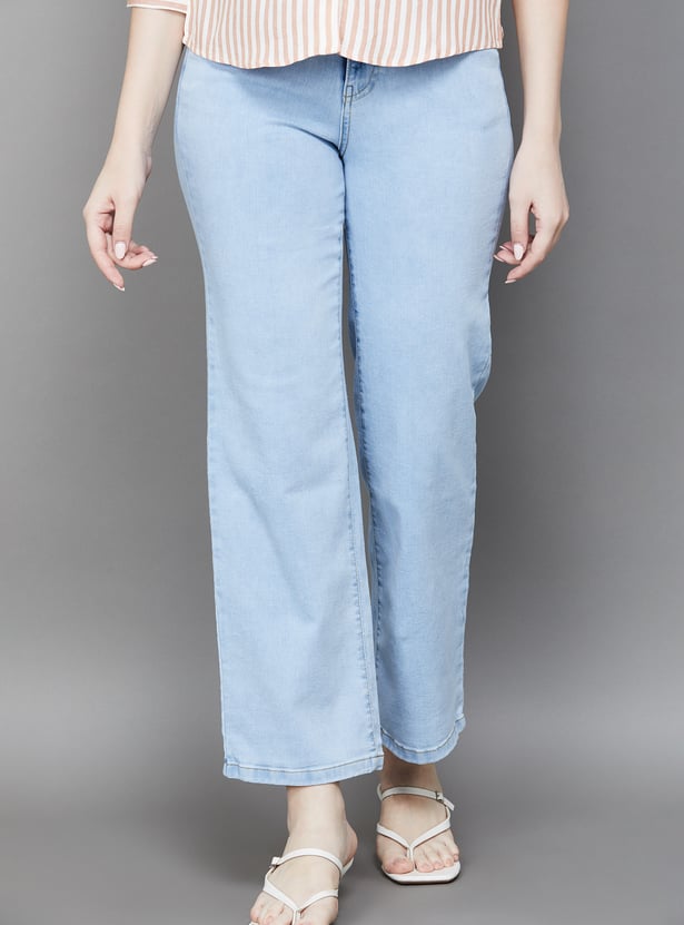 KRAUS Washed Straight Fit Jeans