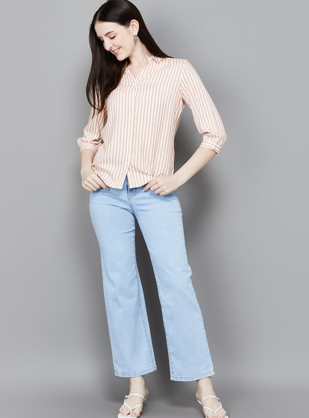 KRAUS Washed Straight Fit Jeans