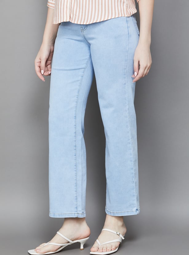 KRAUS Washed Straight Fit Jeans