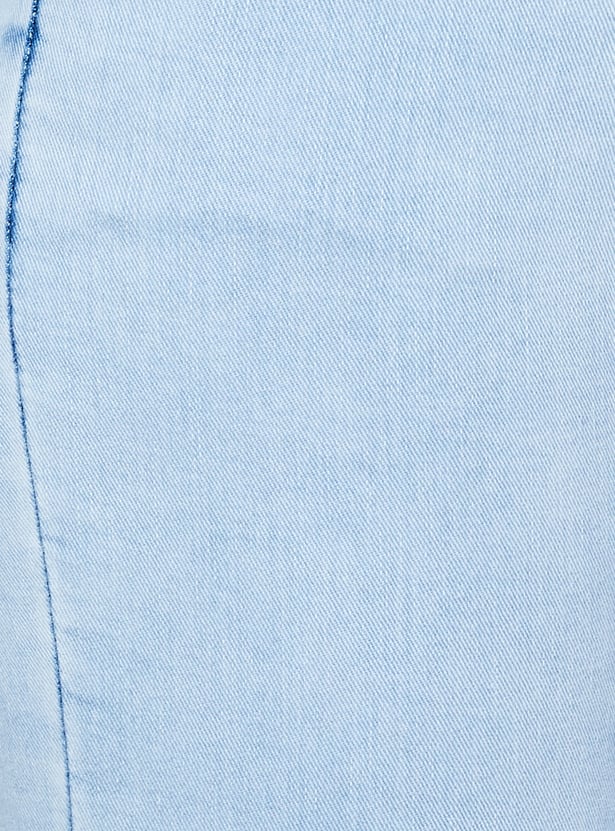 KRAUS Washed Flared Jeans