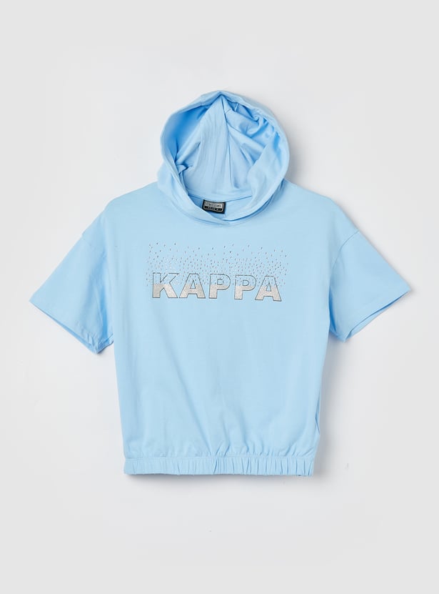 KAPPA Girls Embellished T-shirt