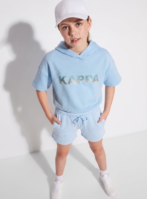 KAPPA Girls Embellished T-shirt