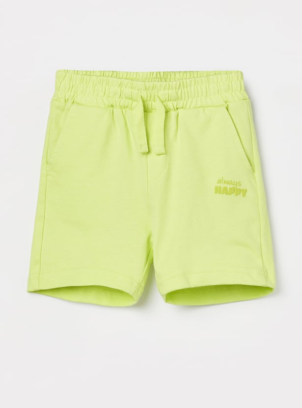 FAME FOREVER Boys Solid Regular Shorts