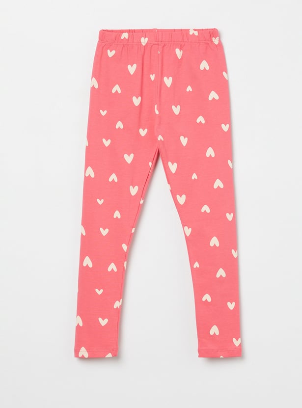 FAME FOREVER Girls Printed Leggings