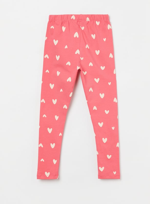 FAME FOREVER Girls Printed Leggings