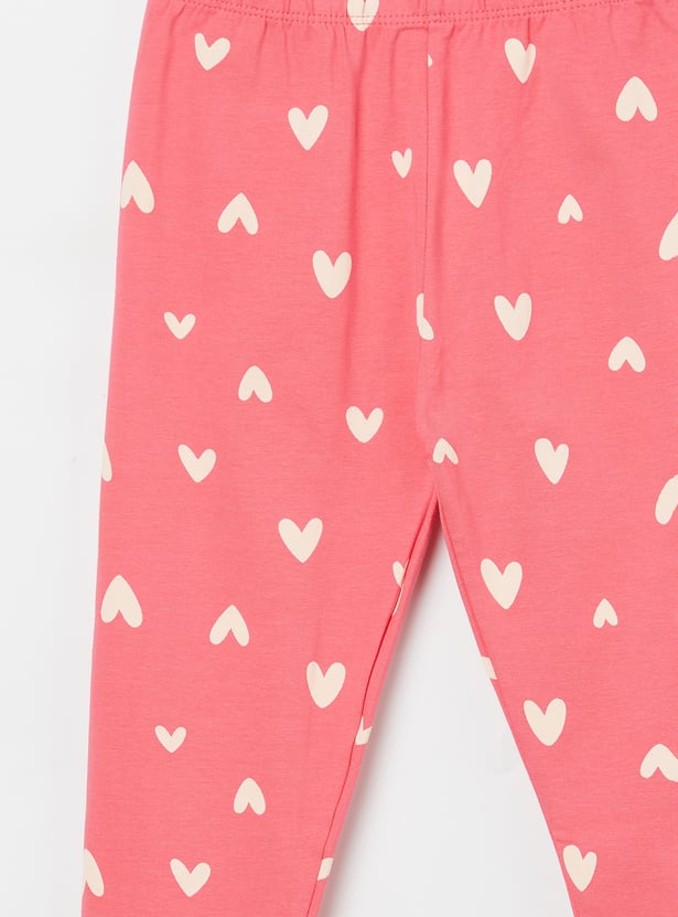 FAME FOREVER Girls Printed Leggings