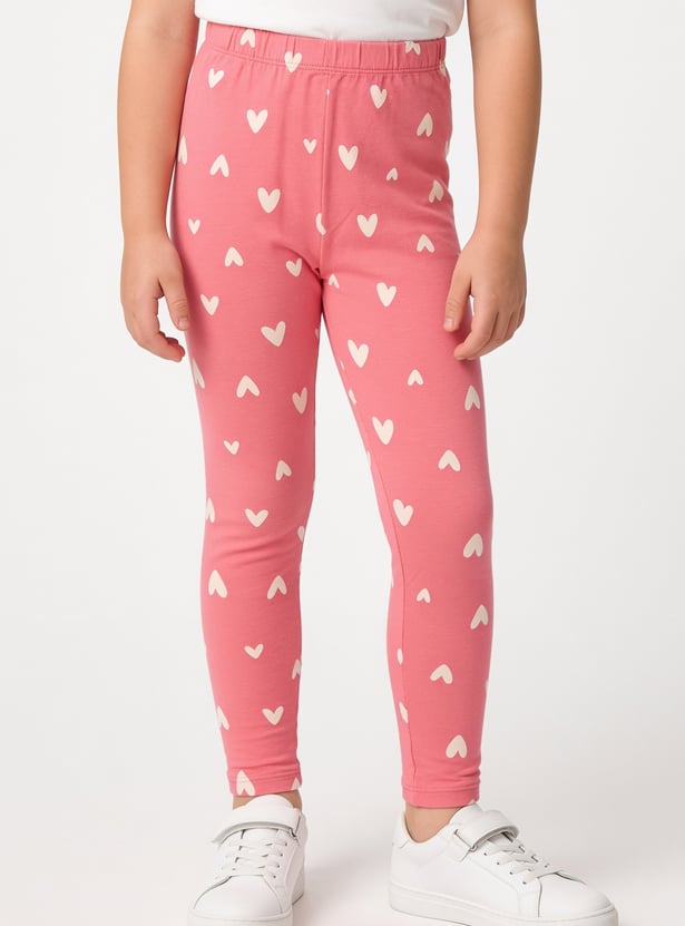 FAME FOREVER Girls Printed Leggings