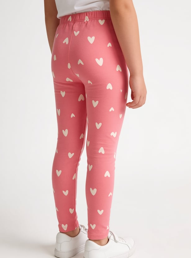 FAME FOREVER Girls Printed Leggings