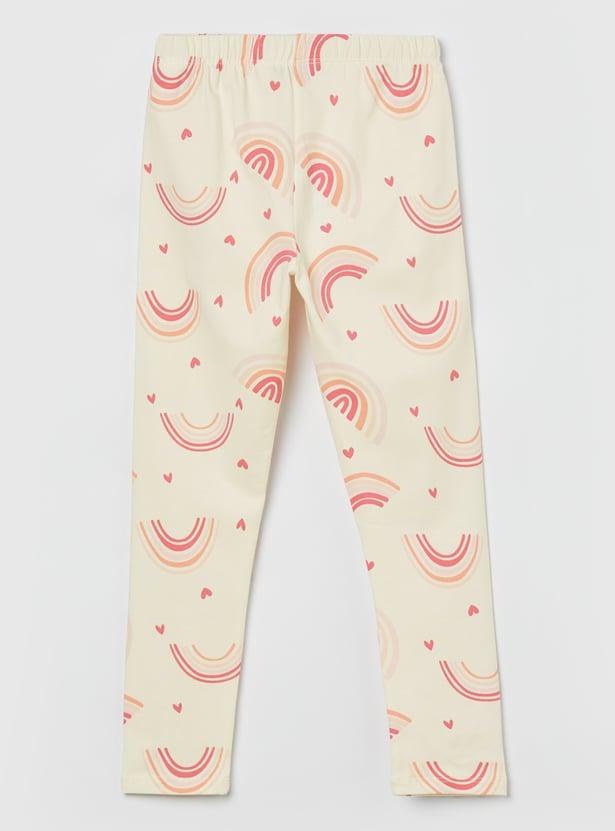 FAME FOREVER Girls Printed Leggings